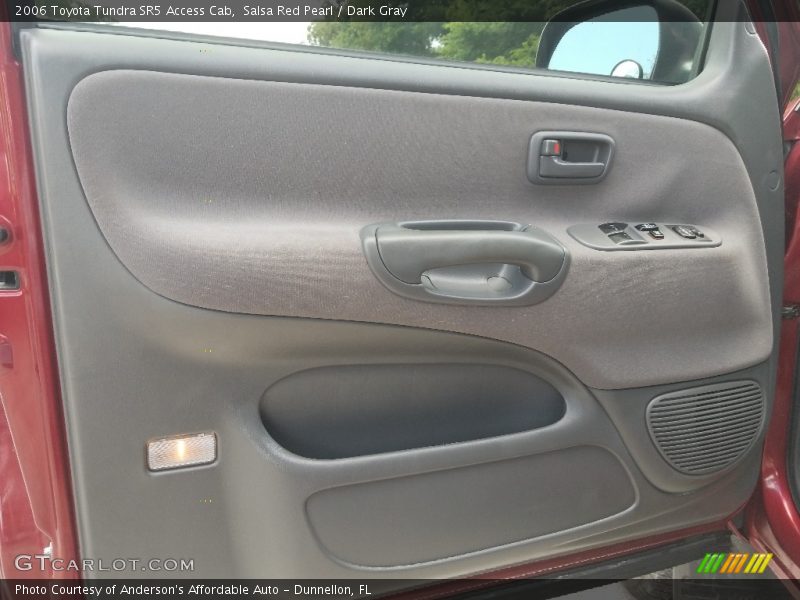 Salsa Red Pearl / Dark Gray 2006 Toyota Tundra SR5 Access Cab