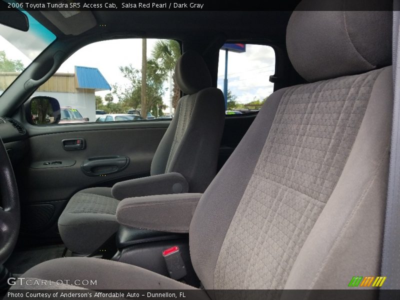 Salsa Red Pearl / Dark Gray 2006 Toyota Tundra SR5 Access Cab