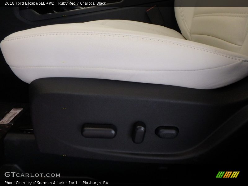 Ruby Red / Charcoal Black 2018 Ford Escape SEL 4WD