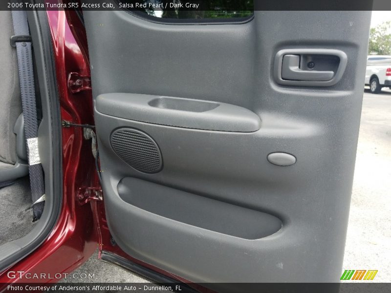 Salsa Red Pearl / Dark Gray 2006 Toyota Tundra SR5 Access Cab