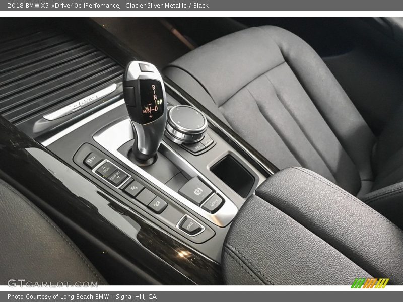 Glacier Silver Metallic / Black 2018 BMW X5 xDrive40e iPerfomance