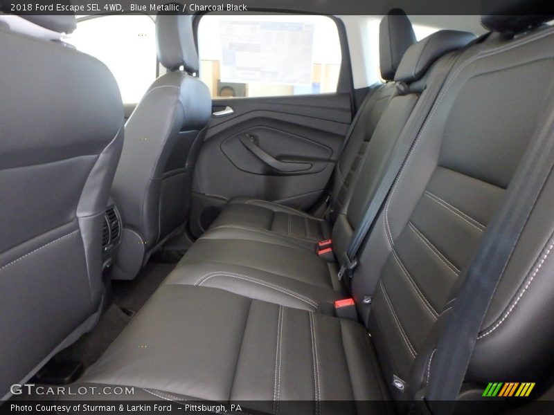 Blue Metallic / Charcoal Black 2018 Ford Escape SEL 4WD