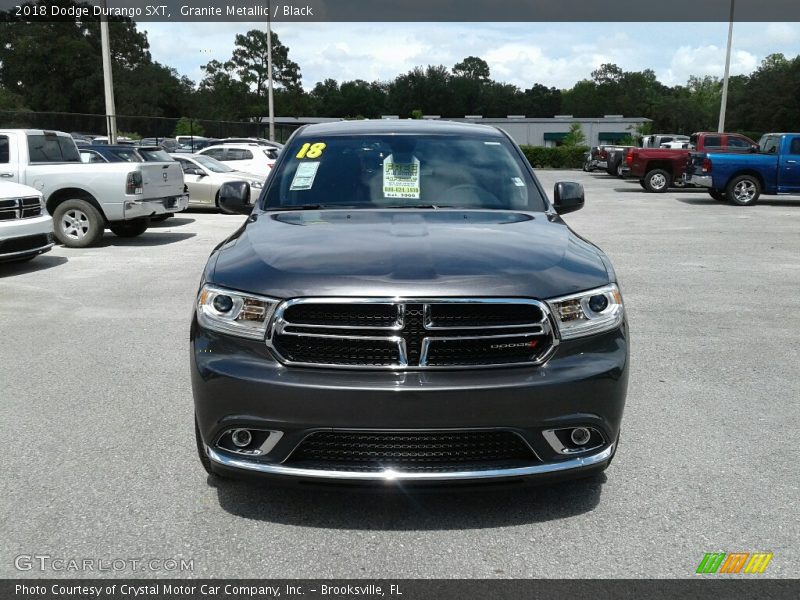 Granite Metallic / Black 2018 Dodge Durango SXT