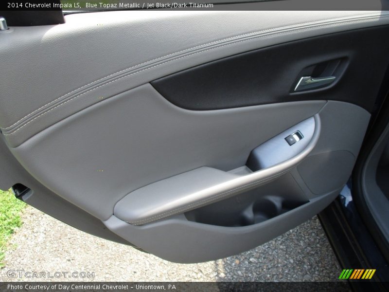 Blue Topaz Metallic / Jet Black/Dark Titanium 2014 Chevrolet Impala LS