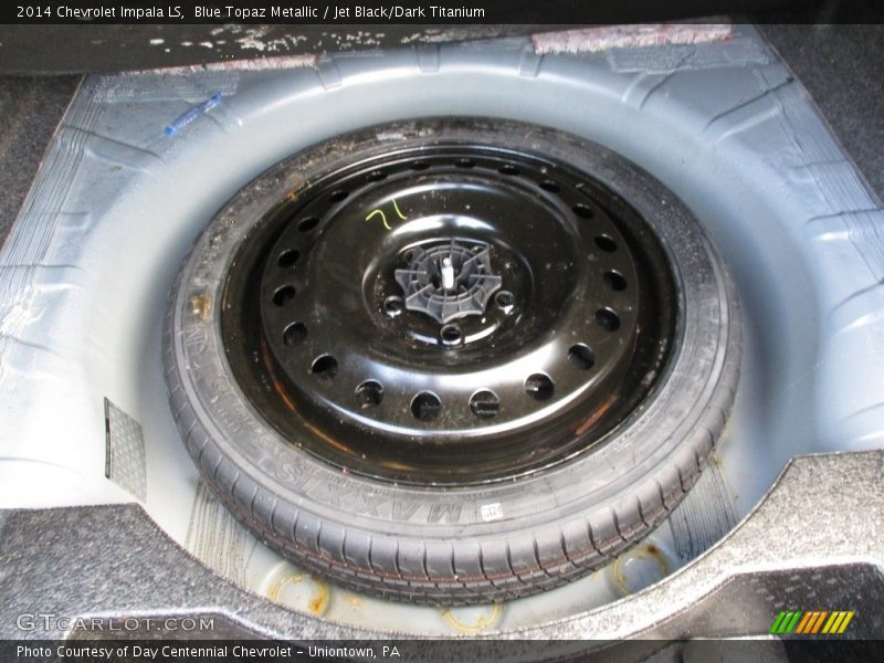 Blue Topaz Metallic / Jet Black/Dark Titanium 2014 Chevrolet Impala LS