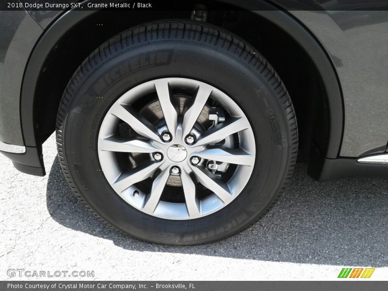 Granite Metallic / Black 2018 Dodge Durango SXT