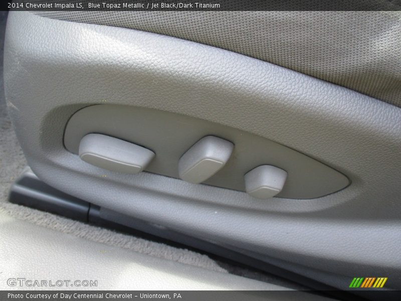 Blue Topaz Metallic / Jet Black/Dark Titanium 2014 Chevrolet Impala LS