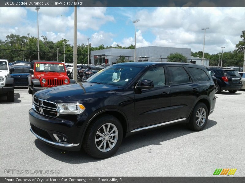 In–Violet / Black 2018 Dodge Durango SXT