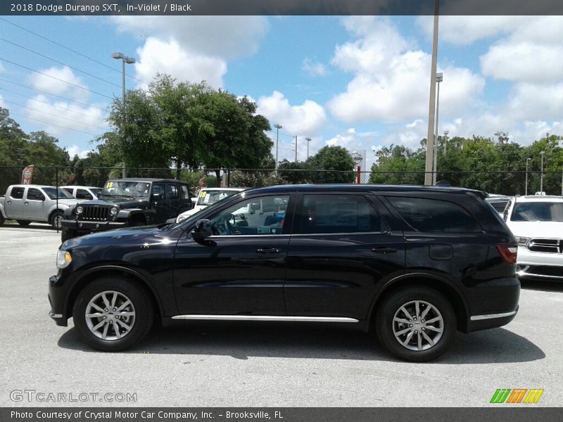 In–Violet / Black 2018 Dodge Durango SXT