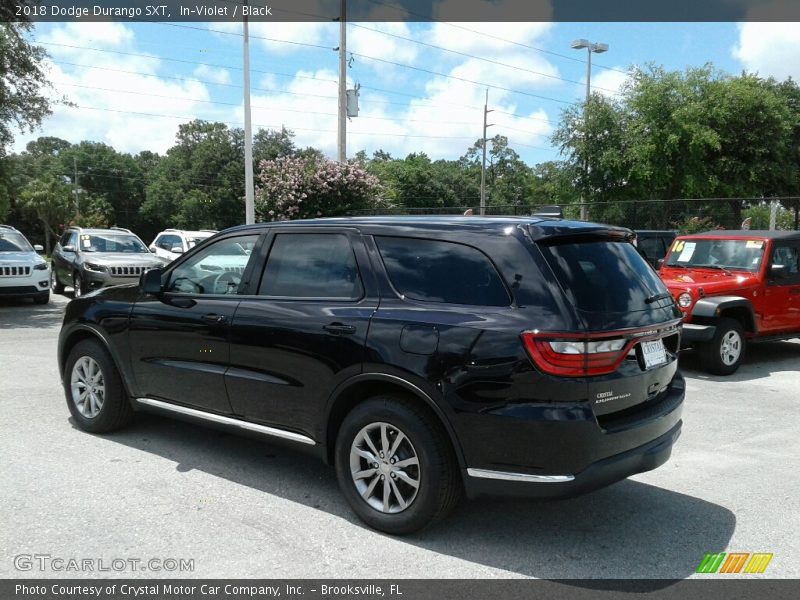 In–Violet / Black 2018 Dodge Durango SXT