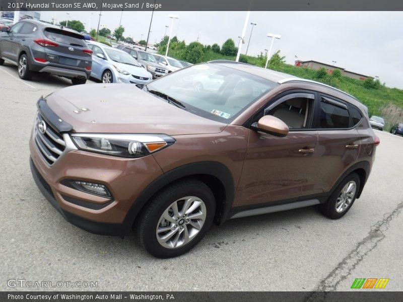 Mojave Sand / Beige 2017 Hyundai Tucson SE AWD