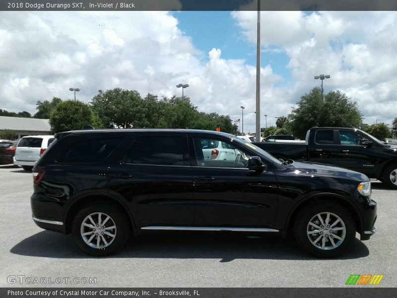 In–Violet / Black 2018 Dodge Durango SXT