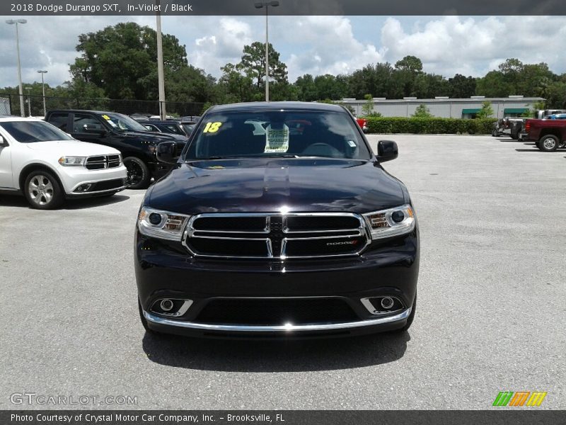 In–Violet / Black 2018 Dodge Durango SXT