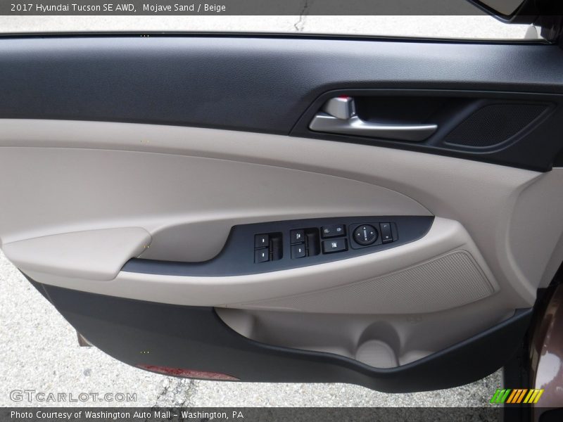 Mojave Sand / Beige 2017 Hyundai Tucson SE AWD