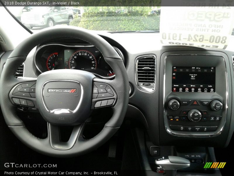 In–Violet / Black 2018 Dodge Durango SXT