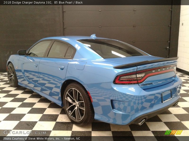B5 Blue Pearl / Black 2018 Dodge Charger Daytona 392