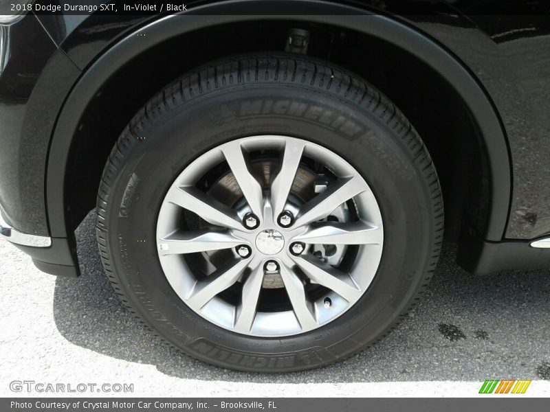 In–Violet / Black 2018 Dodge Durango SXT