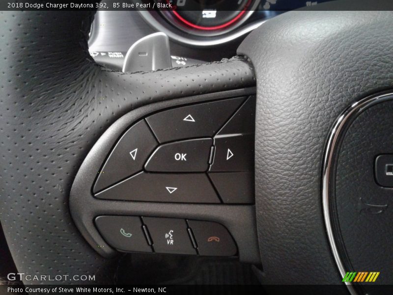 B5 Blue Pearl / Black 2018 Dodge Charger Daytona 392
