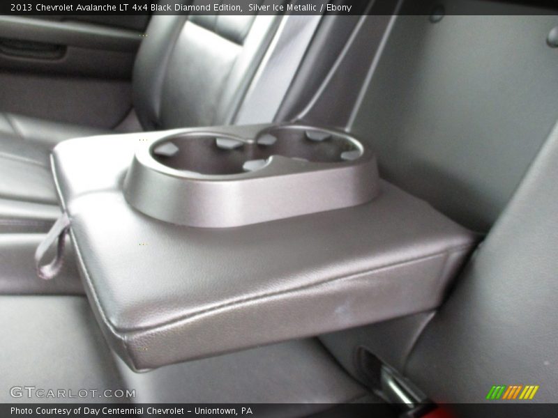 Silver Ice Metallic / Ebony 2013 Chevrolet Avalanche LT 4x4 Black Diamond Edition