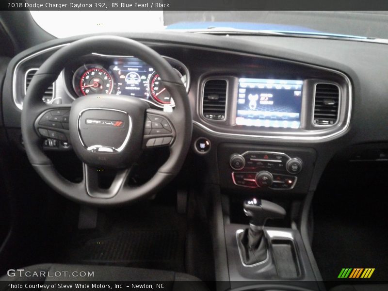 B5 Blue Pearl / Black 2018 Dodge Charger Daytona 392