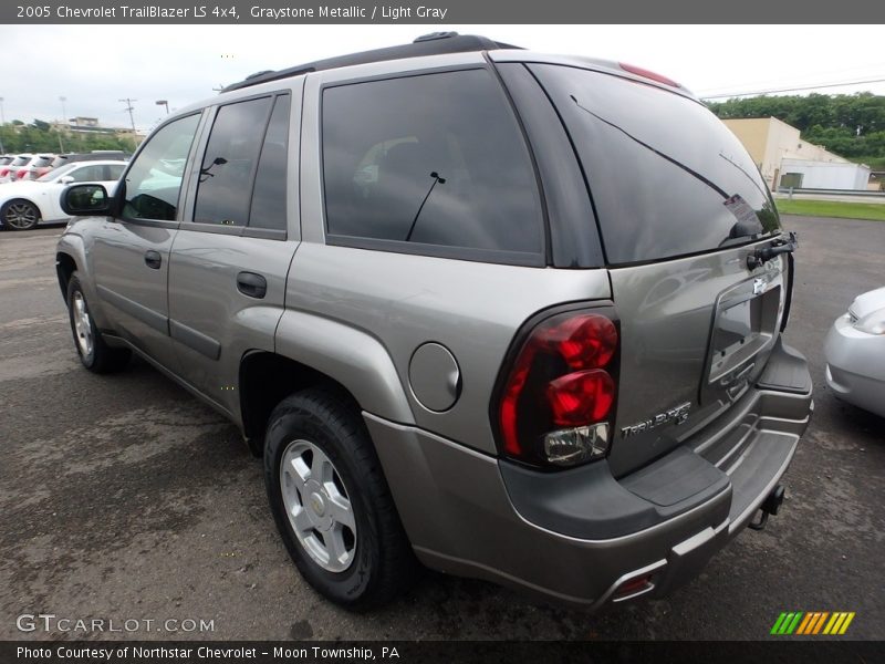 Graystone Metallic / Light Gray 2005 Chevrolet TrailBlazer LS 4x4