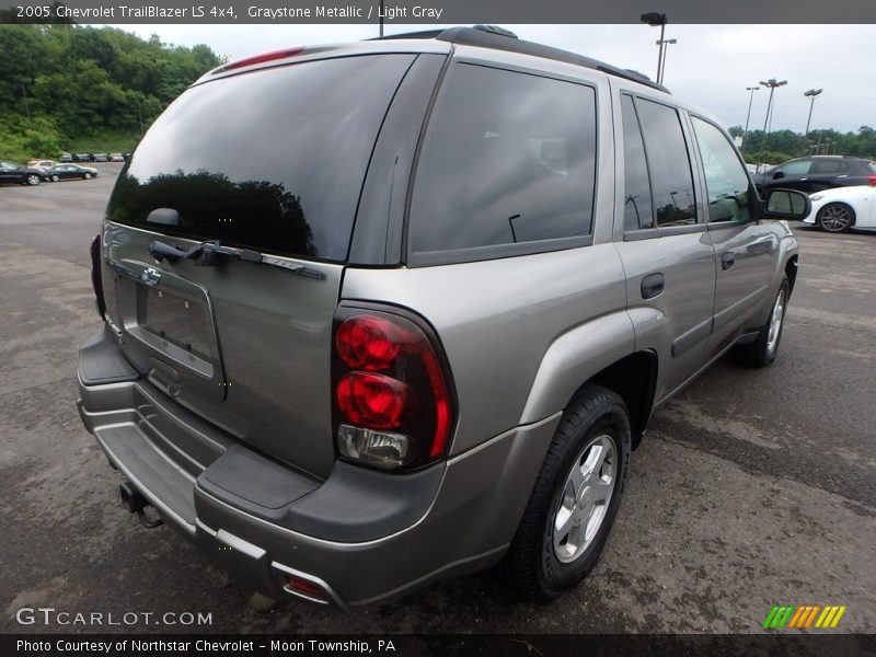 Graystone Metallic / Light Gray 2005 Chevrolet TrailBlazer LS 4x4
