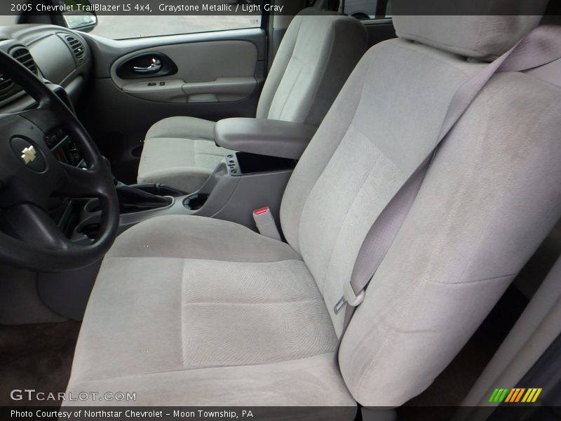 Graystone Metallic / Light Gray 2005 Chevrolet TrailBlazer LS 4x4