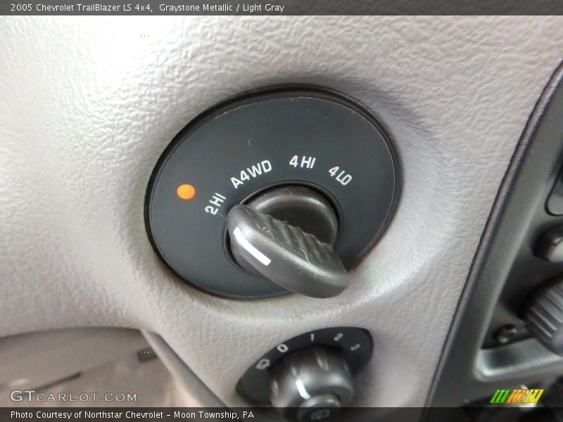 Graystone Metallic / Light Gray 2005 Chevrolet TrailBlazer LS 4x4