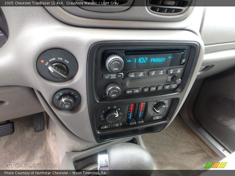 Graystone Metallic / Light Gray 2005 Chevrolet TrailBlazer LS 4x4