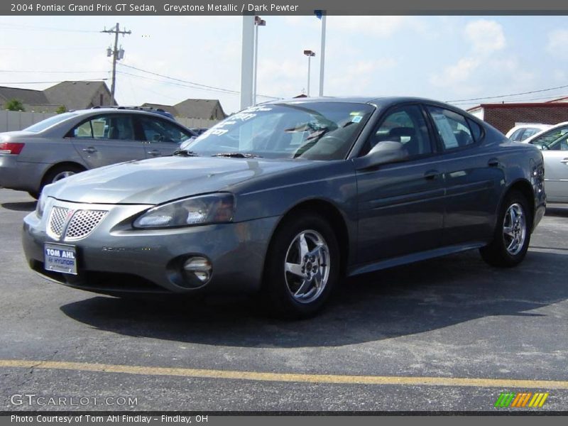 Greystone Metallic / Dark Pewter 2004 Pontiac Grand Prix GT Sedan