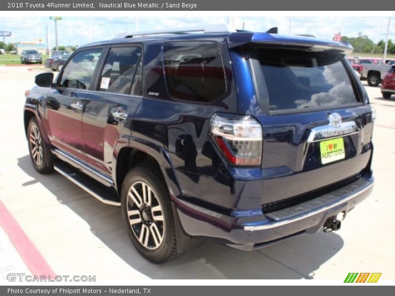 Nautical Blue Metallic / Sand Beige 2018 Toyota 4Runner Limited