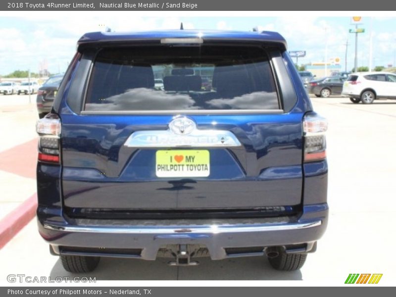 Nautical Blue Metallic / Sand Beige 2018 Toyota 4Runner Limited