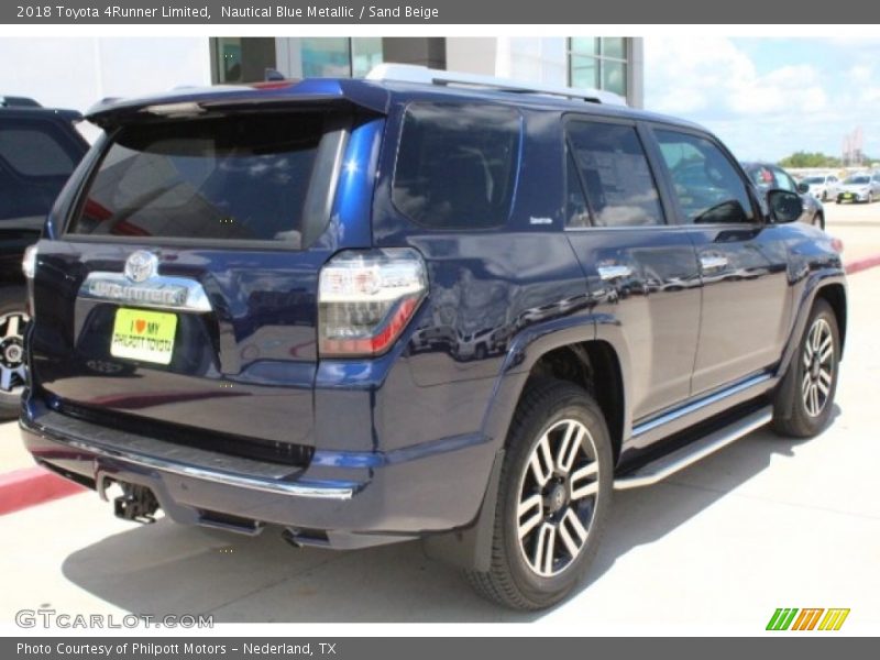 Nautical Blue Metallic / Sand Beige 2018 Toyota 4Runner Limited