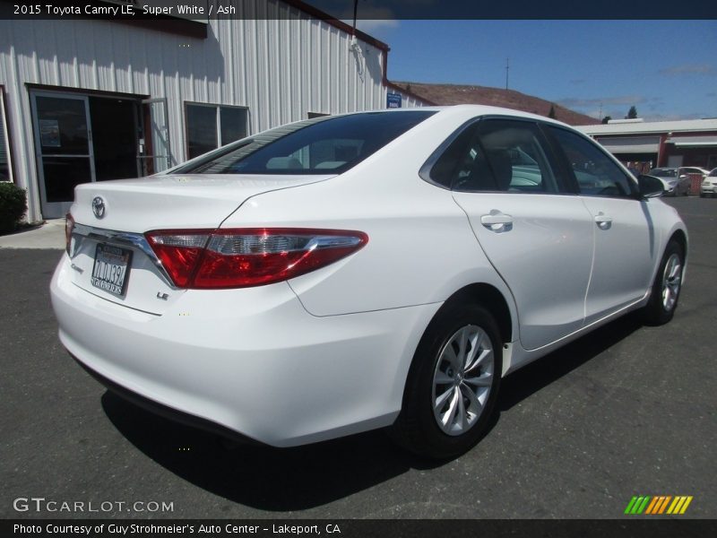 Super White / Ash 2015 Toyota Camry LE