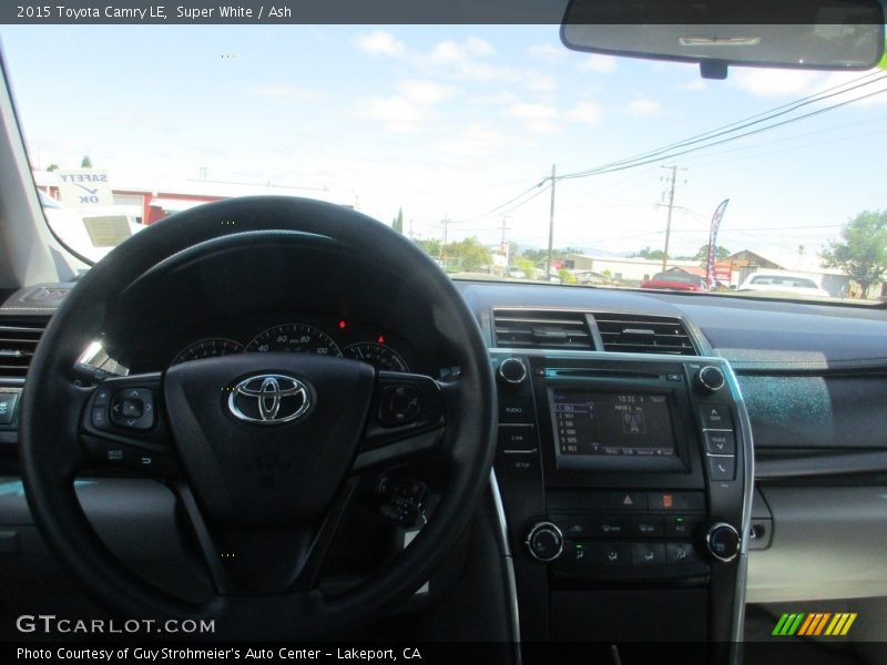 Super White / Ash 2015 Toyota Camry LE