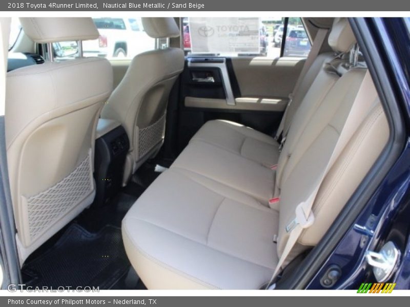 Nautical Blue Metallic / Sand Beige 2018 Toyota 4Runner Limited