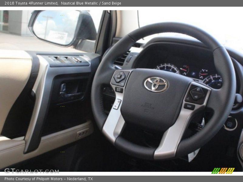 Nautical Blue Metallic / Sand Beige 2018 Toyota 4Runner Limited