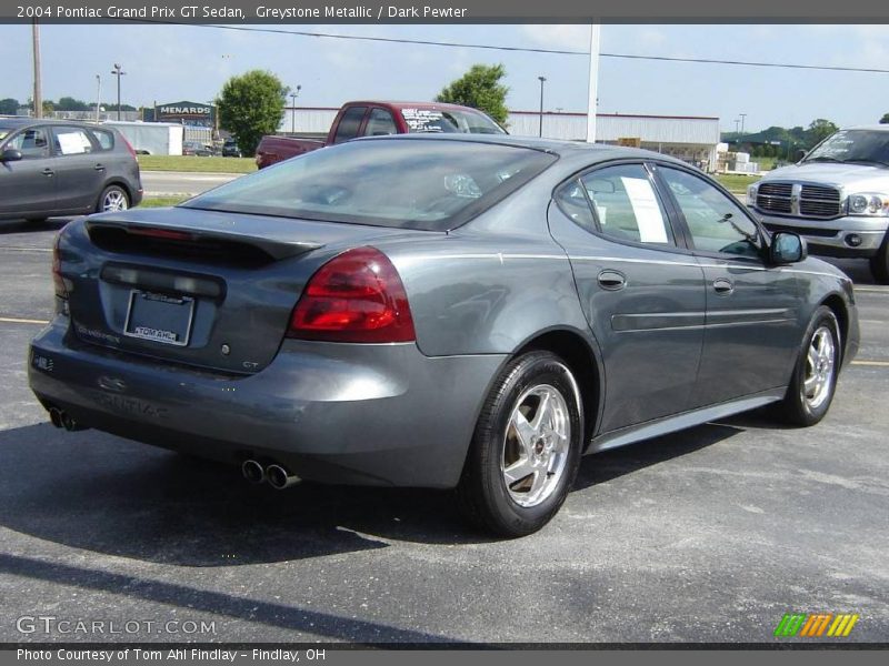 Greystone Metallic / Dark Pewter 2004 Pontiac Grand Prix GT Sedan