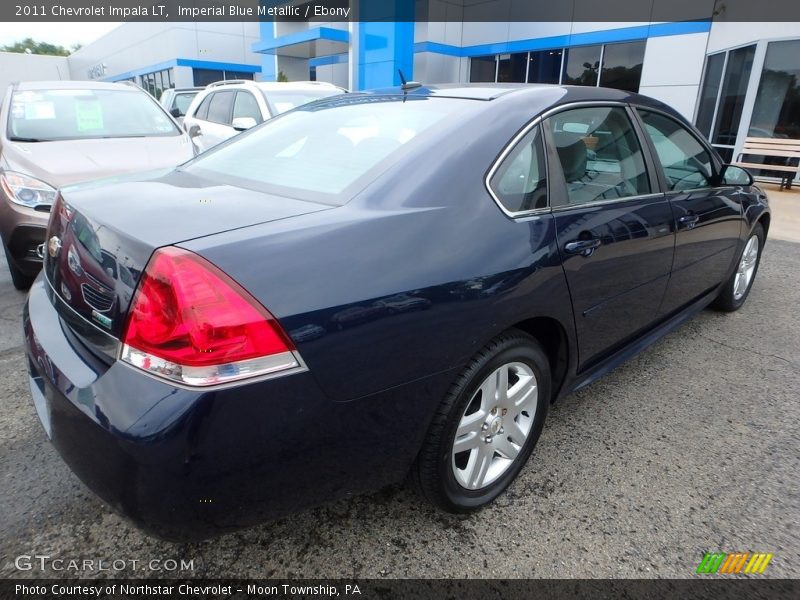 Imperial Blue Metallic / Ebony 2011 Chevrolet Impala LT