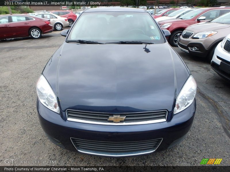 Imperial Blue Metallic / Ebony 2011 Chevrolet Impala LT