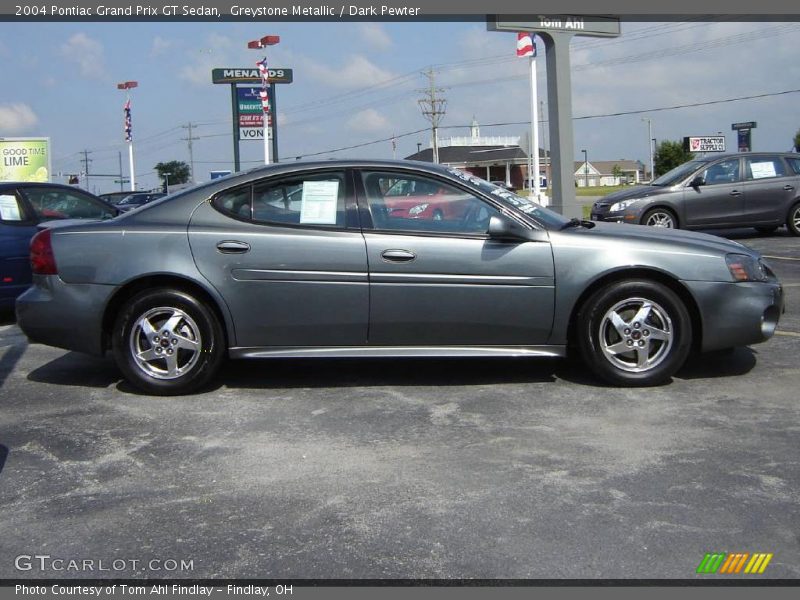 Greystone Metallic / Dark Pewter 2004 Pontiac Grand Prix GT Sedan