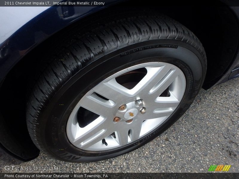 Imperial Blue Metallic / Ebony 2011 Chevrolet Impala LT