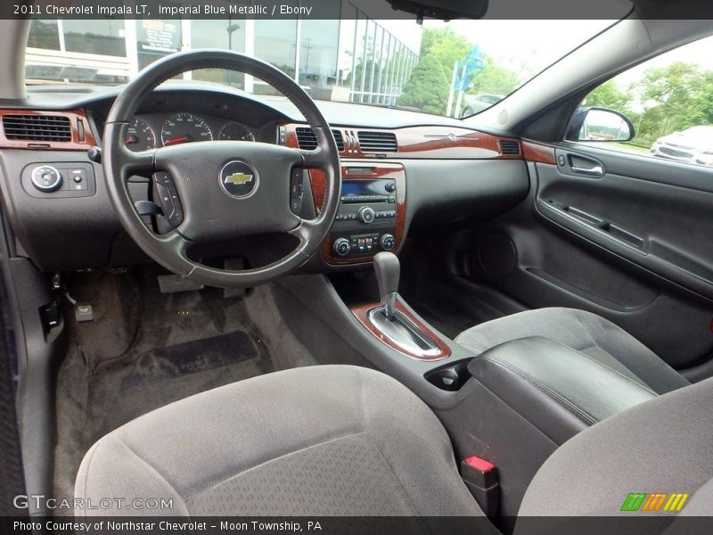 Imperial Blue Metallic / Ebony 2011 Chevrolet Impala LT