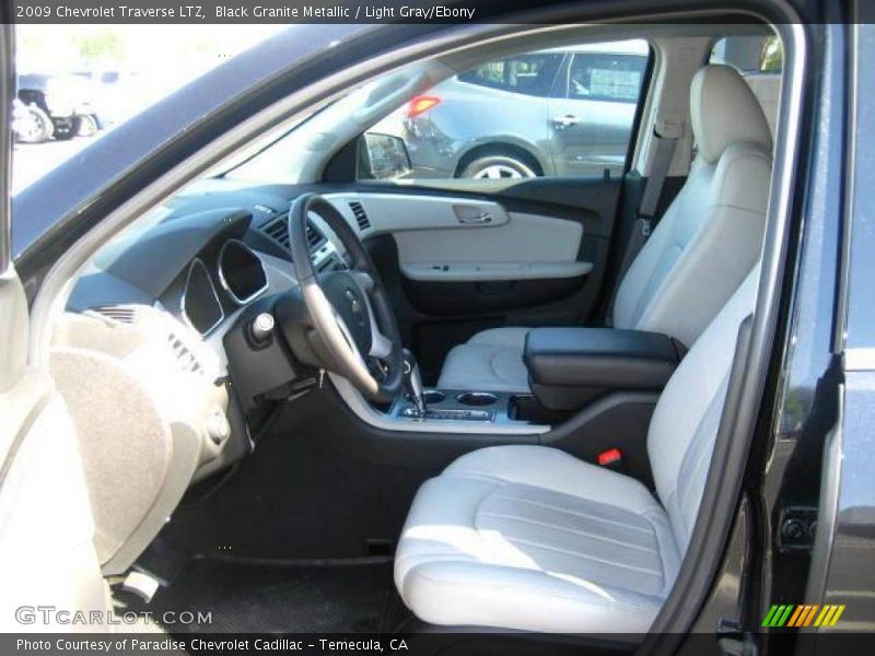 Black Granite Metallic / Light Gray/Ebony 2009 Chevrolet Traverse LTZ