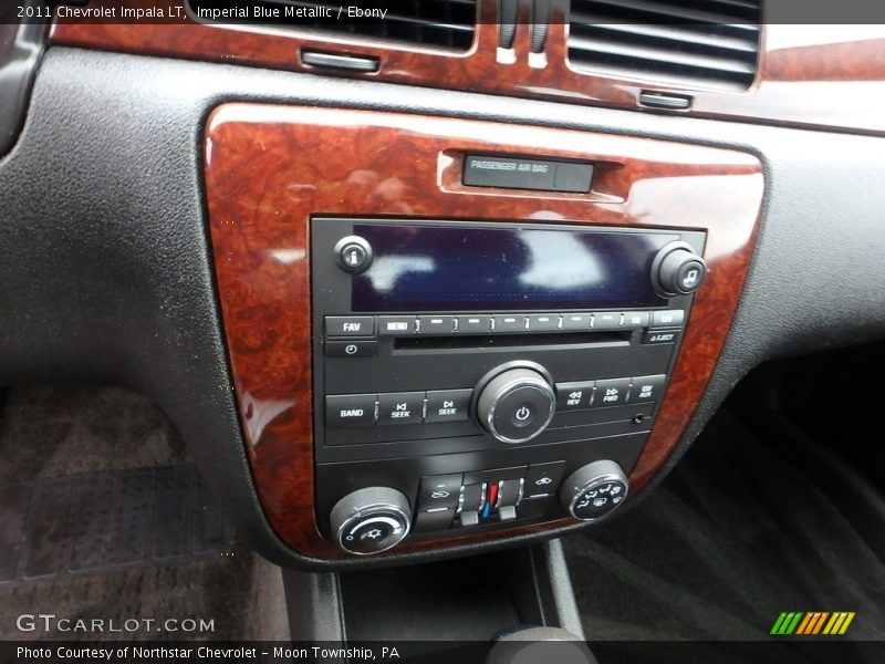Imperial Blue Metallic / Ebony 2011 Chevrolet Impala LT