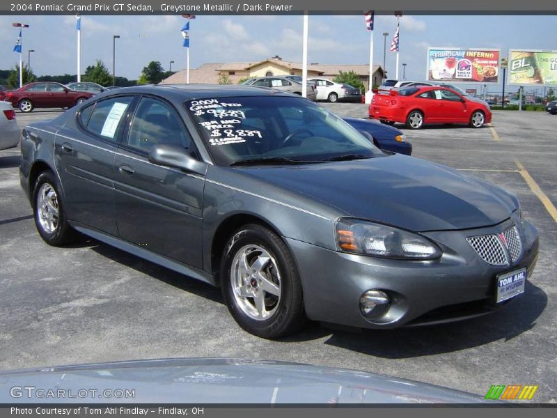 Greystone Metallic / Dark Pewter 2004 Pontiac Grand Prix GT Sedan