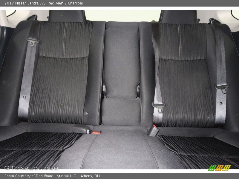 Red Alert / Charcoal 2017 Nissan Sentra SV