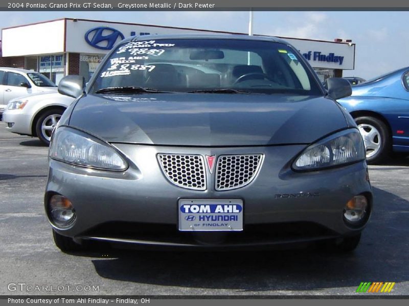 Greystone Metallic / Dark Pewter 2004 Pontiac Grand Prix GT Sedan