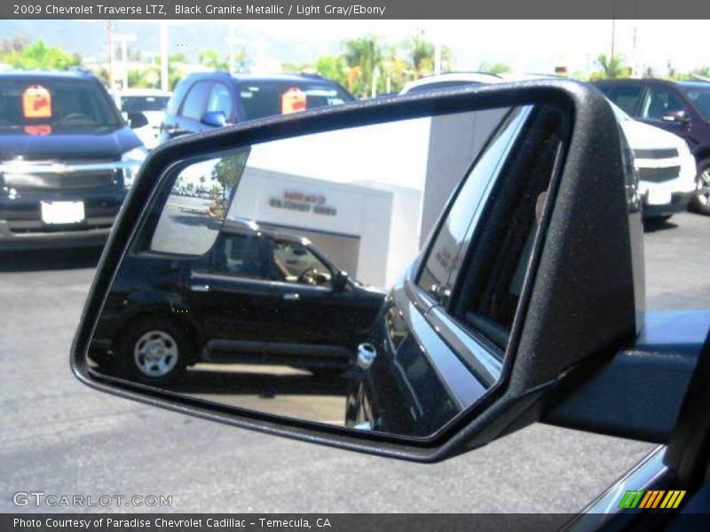 Black Granite Metallic / Light Gray/Ebony 2009 Chevrolet Traverse LTZ