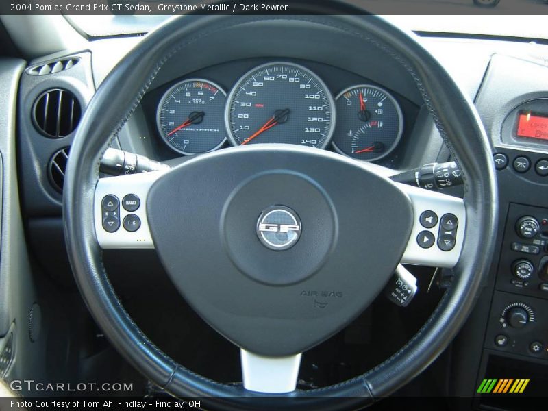 Greystone Metallic / Dark Pewter 2004 Pontiac Grand Prix GT Sedan
